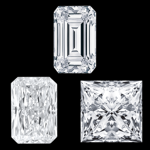 祖母綠形.雷帝思.公主形