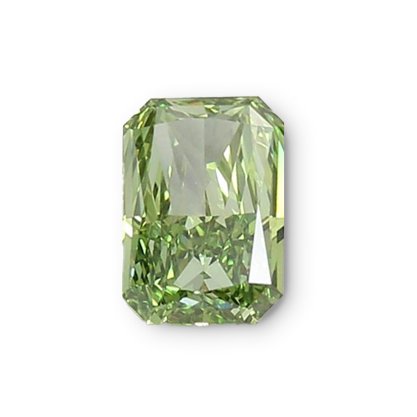 實驗室綠彩鑽雷帝恩形裸石2克拉 