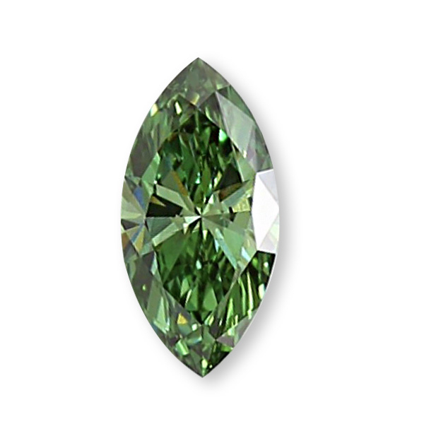 實驗室綠彩鑽馬眼形裸石10克拉 