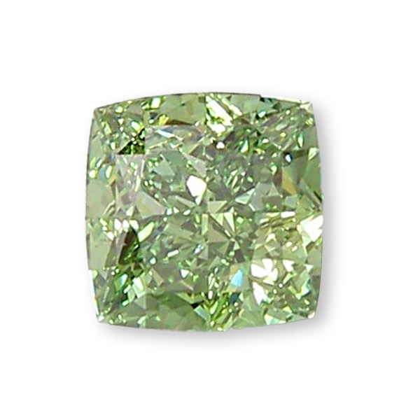 實驗室綠彩鑽枕形裸石10克拉 