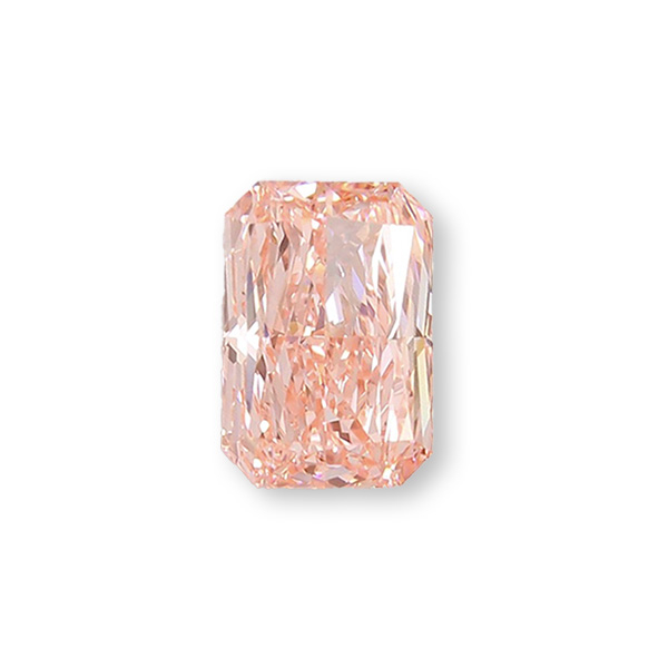 實驗室粉紅彩鑽雷帝恩形裸石1克拉 