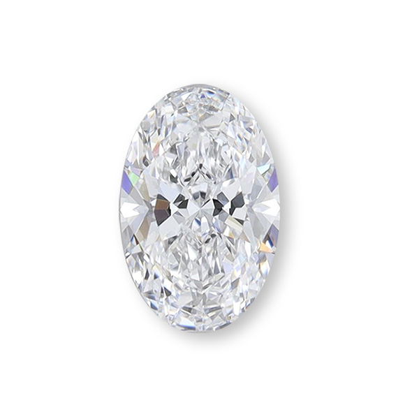 實驗室鑽石橢圓形IGI.5克拉D.vs1 