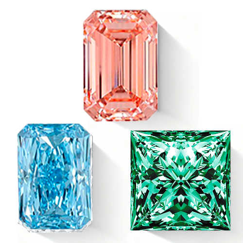 彩鑽..祖母綠形.雷帝恩.公主